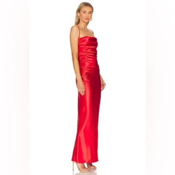 SUPERDOWN Lanthea Maxi Dress In Red - Picture 2 of 5